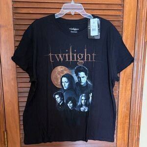 Twilight Black Graphic T-Shirt